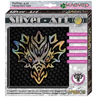 Набор для творчества Картина "Сильвер-арт.Дракон" декорирование АС 40-384 СТОК
