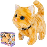 Кошка Levatoys FCJ0919334 Моя лапатуля на батарейках в кор.