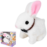 Кролик Levatoys FCJ0919336 Моя лапатуля на батарейках в кор.