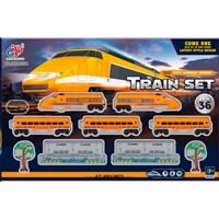 Железная дорога JHX6697A на батарейках в коробке