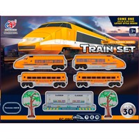 Железная дорога JHX6693A на батарейках в коробке