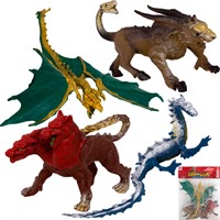 Набор животных 665R Мифические в пак.