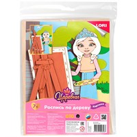 Набор для творчества Роспись по дереву.Объемная картина.Царевна Алёнка Фц-001 Lori