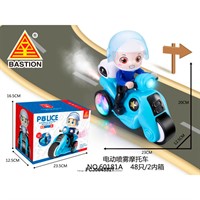 Игрушка на батарейках 60181A Мотоциклист в кор.