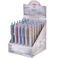 Ручка гелевая Автомат. Mist дымчато-синяя 0,7мм Ассорти 36 шт GP_080026 Hatber