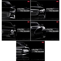 Альбом для рисования 32 л. А4 Black Edition 32А4лВ Hatber