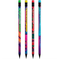 Карандаш ч/гр Berlingo "Glitch" HB, круглый, заточен., ассорти 352441