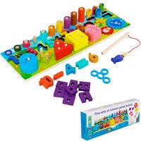 Деревянный Развивающий центр DL-01/FG230719019C в кор.