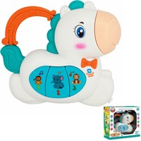 Пианино ZYA-A3317-1 Играпузик Лошадка русск. чип в кор.