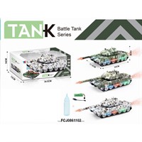 Танк на батарейках 9902-1AD с дымом в кор.