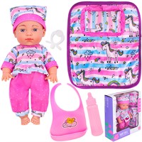 Пупс LD8804B с аксесс. в кор.