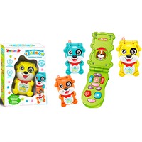 Телефон ZYE-E0329 Умный Я, русск. озвуч. на батарейках, в кор.