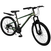 Велосипед двухколесный 26" WILLPOWER зеленый, 21 скорость FG240528058L-1