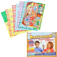 Игра Умка Викторина 500 вопросов. Подготовка к школе 4660254435582