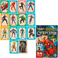Игральные карты. Супергерои. 4660254410749