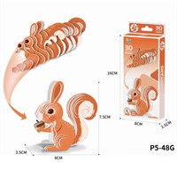 Конструктор картон.P5-48G Белка в коробке