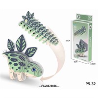 Конструктор картон. P5-32 Динозавр в коробке