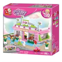 Конструктор Розовая мечта 38-0527 Кафе 289 дет. в коробке