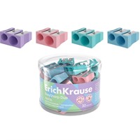 Точилка пластик EasySharp Duo, Pastel, ассорти 60011 ErichKrause