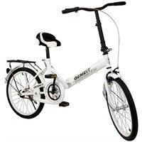 Велосипед двухколесный 20" белый складной FG240624698R-1