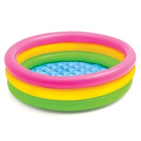 Бассейн для малышей круглый Радуга 1-3 года 86х25см  58924