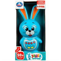Игрушка на батарейках Зайчик сказочник Сутеев В. 50 песен,сказок и фраз.свет HT1297-R