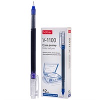 Ручка роллер V-1100 Синий 0,5мм RP_085063 Hatber