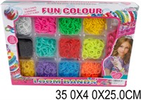 Набор резинок для плетения J197-2 в кор.