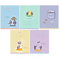 Тетрадь 12 л. линия BG Эксклюзив. Путешествие птенцов 363127