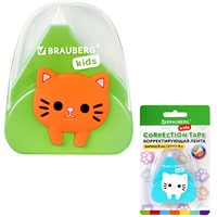Коррект. лента 5 мм*6 м Котенок 272494 Brauberg kids