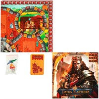 Игра Умка Битва королей.Ходилка квадрат. 40 карточек 4650250592174