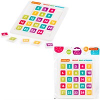 Набор игровой настольный "Цифры" (25 элементов) (в пакете) 86390 П-Е /18/