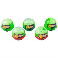 Слайм Прихлоп 40 гр лайм капсула с шариками 00202