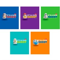 Тетрадь 48 л. клетка Милое привидение 48Т5лВ1 Hatber