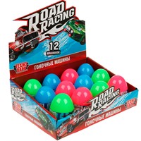 Модель 2106I094-R ЯЙЦО гоночное авто, 6,5 см, в ассор. Технопарк  в коробке