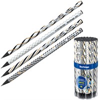 Карандаш ч/гр "Vortex" HB, круглый, черное дерево, заточен 299344 Berlingo