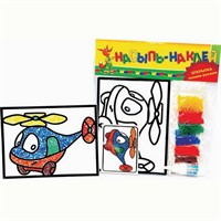 Набор для творчества Насыпь - Наклей Вертолет 1510 Эра /24/