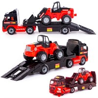 Автомобиль трейлер + трактор погрузчик 204-01 MAMMOET VOLVO 56733П-Е /4/