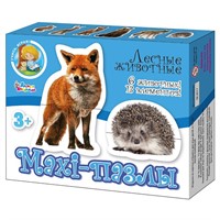 Пазл 13 эл Maxi Лесные животные 02643
