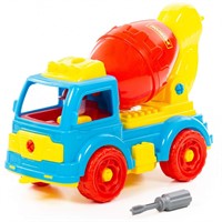 Конструктор-транспорт Автомобиль-бетоновоз 29 эл 72993 П-Е /16/