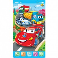 Телефончик Веселые машинки 5 стихов,6 потешек ИМ-7080