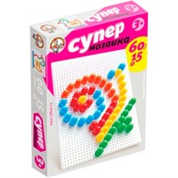 Мозаика Супер 5цв. 60 фишек 02017 /16/