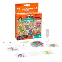 Набор ДТ Аквамозаика Блестящая аквамозаика. Роботы ВВ3810.