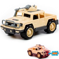 Автомобиль пикап военный Разведчик-Сафари с 1-м пулемётом 79114 /16/