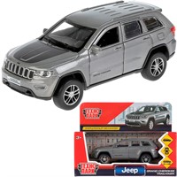 Модель CHEROKEE-12-GY JEEP GRAND CHEROKEE серый Технопарк в коробке