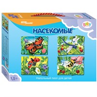 Пазл напольный Насекомые 70106 Степ /6/