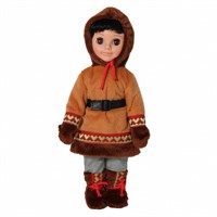 Кукла Мальчик в костюме народов Севера 30 см В3920