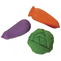Набор резиновых игрушек Овощей №2 С-1496 Огонек /6/