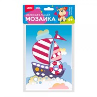 Набор для творчества Увлекательная мозаика (набор малый) "Кораблик" Км-032