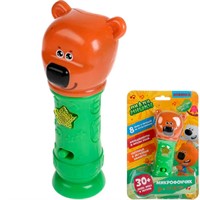 Микрофон HT612-R Ми-ми-мишки 30 песен,фраз,звуков.свет.блист.бат. Умка